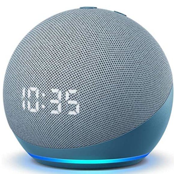 FLAPI Rich Sound Echo Dot with Alexa (4th Gen)